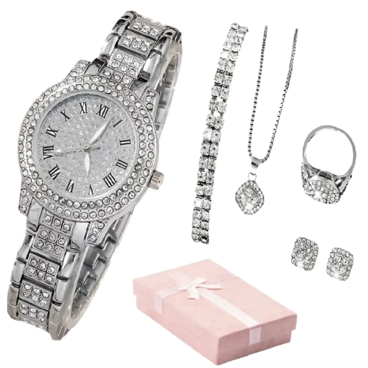 Silver Jewellery Gift Set