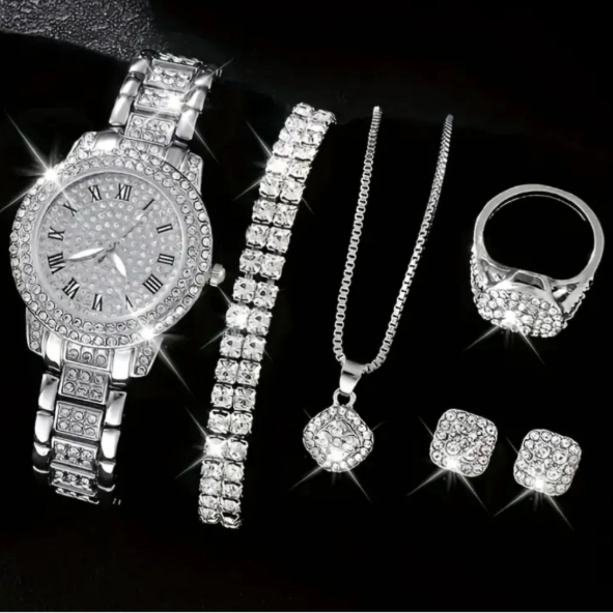 Silver Jewellery Gift Set