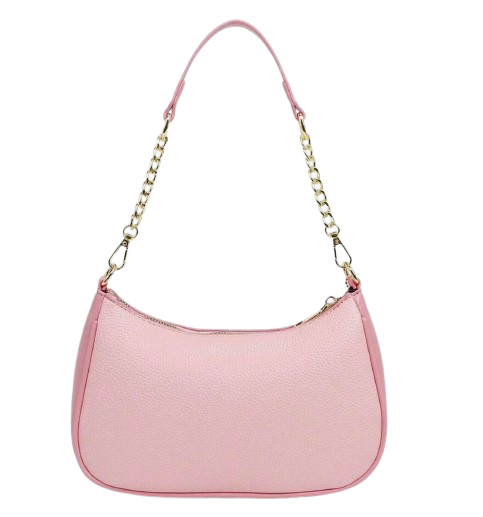 Blush Charm Chain Shoulder Bag