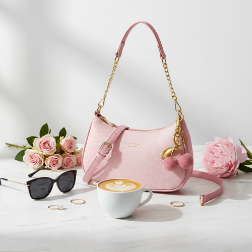 Pink Shoulder Bag - Product Page