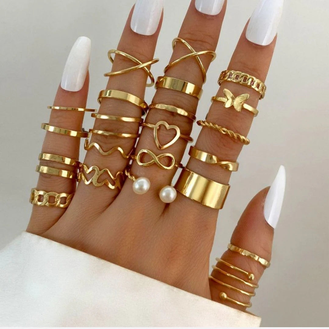 22 Piece Ring Set