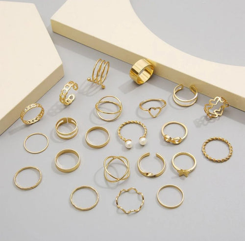22 Piece Ring Set